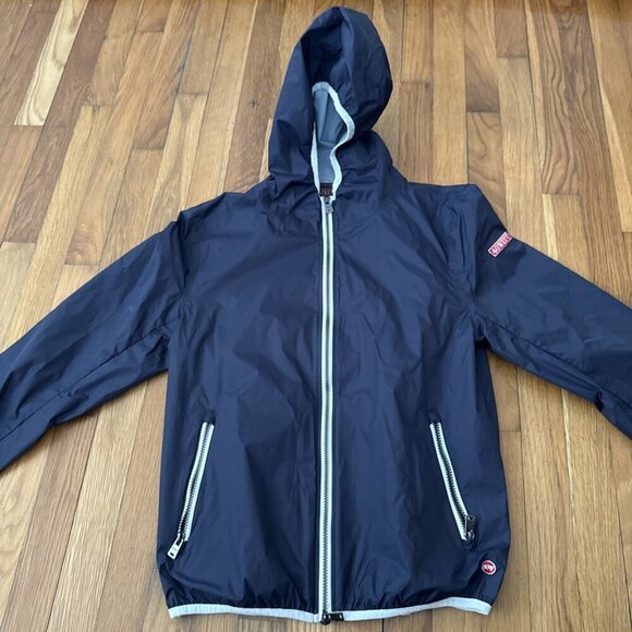 40WEFT Men's Jacket Aircraft Recognition Blue Size M - Picture 2 of 8